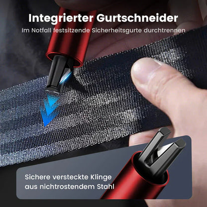 ⌛ Nur noch 3 Tage – 50 % auf alles! ⏰Notfall-Autofenster-Brecher mit Sicherheitsgurt-Schneider
