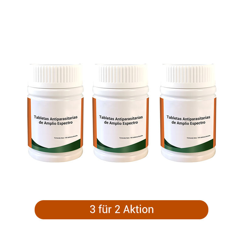 100 Tabletten zur Breitband-Entwurmung