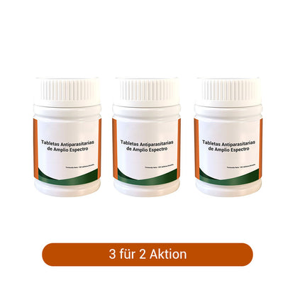 100 Tabletten zur Breitband-Entwurmung