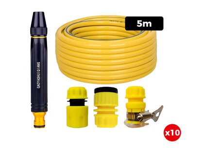 🚿50 % RABATT – Hochdruckreiniger für Auto und Garten! 💦🚗 10x leistungsstärker, 8 Sprüheinstellungen & extrem robustes Metallgehäuse