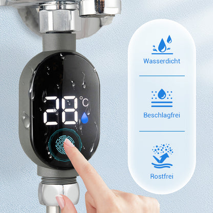 💧 Duschthermometer 🌡️ Schluss mit Raten - Sofortige Temperatur! 🚿
