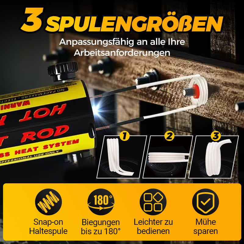 Magnetisches Induktionsheizungsset - 1100W Induktionshitze Werkzeug zum Entfernen von Bolzen✅Kostenloser Versand📦