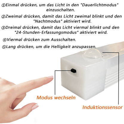 🔥Neujahrsangebot - KAUFEN 1 BEKOMMEN 1 GRATIS💡Lochfrei Smarte Sensorische Magnetische Wiederaufladbare LED-Leuchten