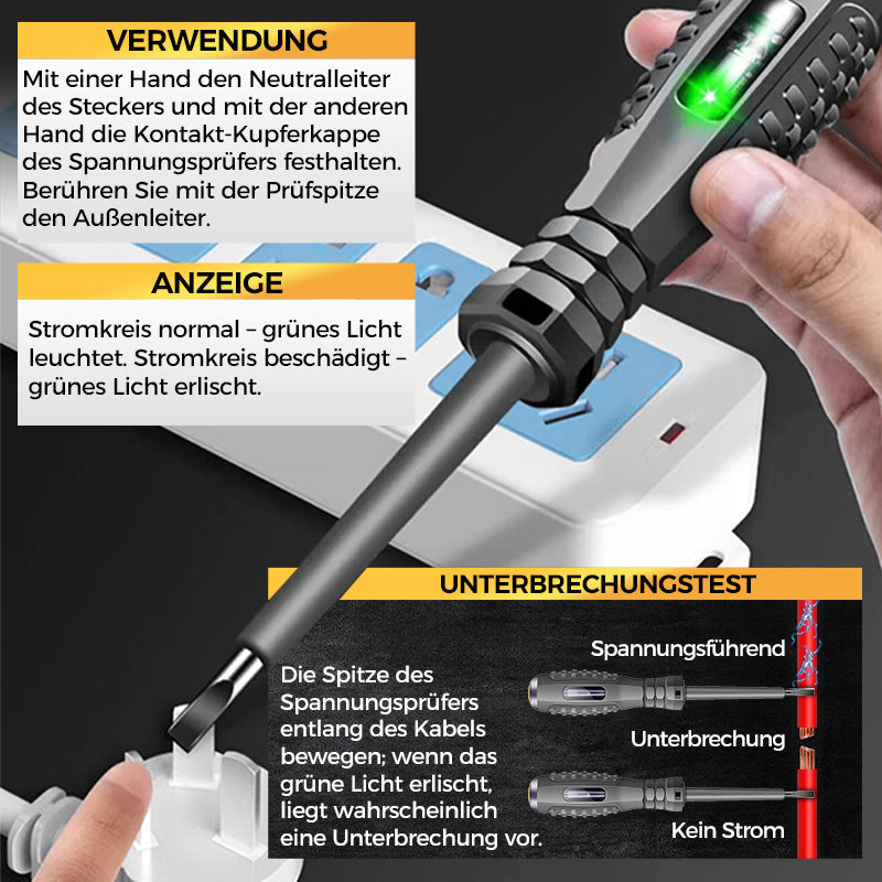 🔥🔥Sonderverkauf 55% Rabatt🔥2-in-1 Magnetischer Schraubendreher und Spannungsprüfer