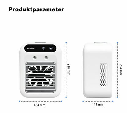 🔥🔥Heißer Verkauf - 50% Rabatt❄️🌬️ Mini Air Cooler 3-in-1 – Kühlt, befeuchtet & duftet! Perfekt für Schreibtisch & Schlafbereich