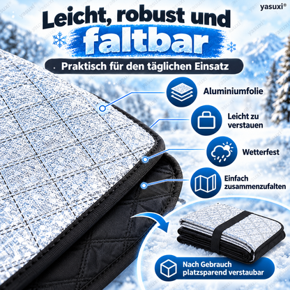 ⚡ Magnetischer Schneeschutz für Ihr Auto – schnell, werkzeuglos und winterfest ❄️🚗