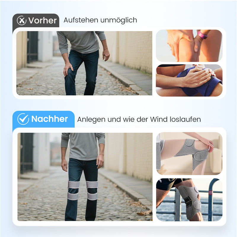 🔥Verstellbarer Booster-Knieschutz – Sommerdeal: Jetzt 60 %!🦵🌞