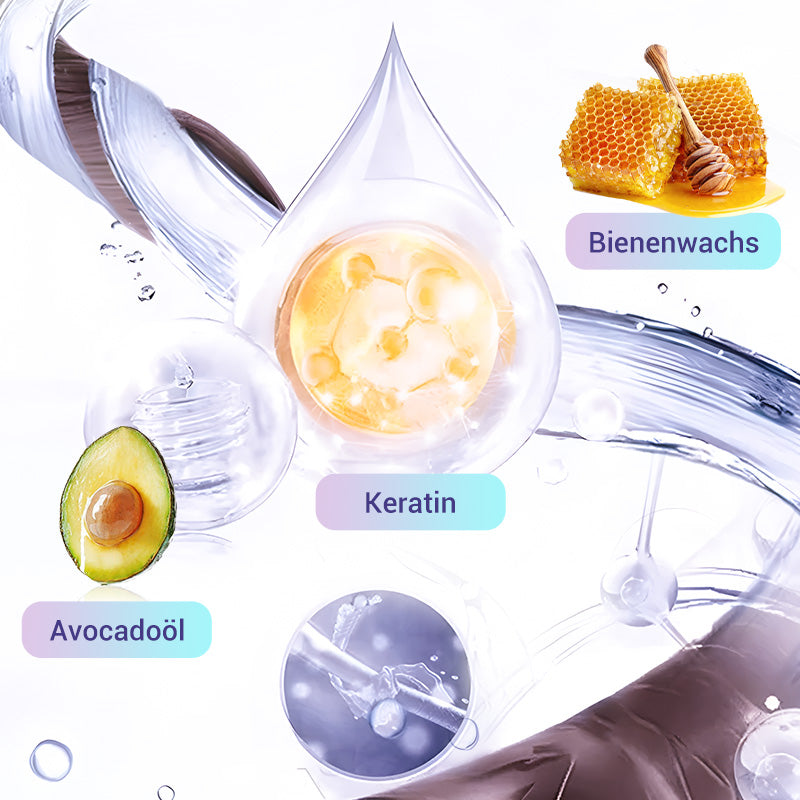 🔥Kaufe 5, erhalte 5 gratis🔥Lila Keratin Haarmaske – Schützt die Farbe & Neutralisiert Brass- und Gelbtöne für blondes, silbernes und graues, gesträhntes Haar