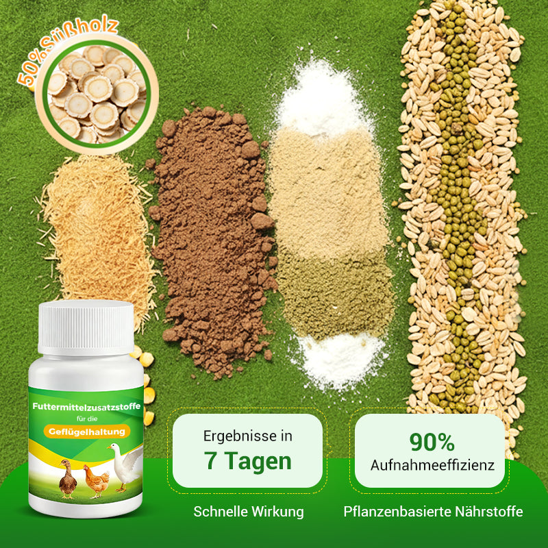 Futtermittelzusatzstoffe für die Geflügelhaltung