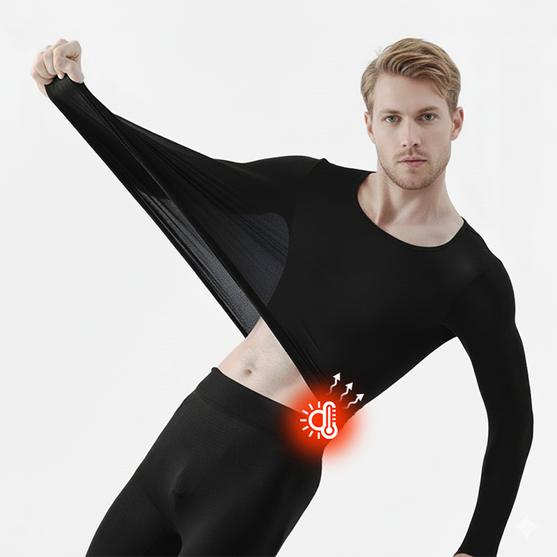 🩲 50% RABATT JETZT! ✨ Nahtlose Elastische Thermounterwäsche - Atmungsaktives Material mit Leichter Stütze für Unsichtbaren Komfort den Ganzen Tag 🌸✨