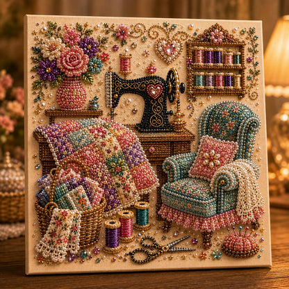 💎 50% RABATT! 🎨 Diamantmalerei-Set – Kreative Auszeit & Entspannung ✨