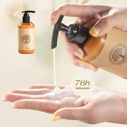 💆‍♀️💧 Marokkanische Styling-Creme für Volumen & Elastizität 👩‍🦰✨ definierte Locken & seidig-glattes Haar, repariert trockenes & geschädigtes Haar