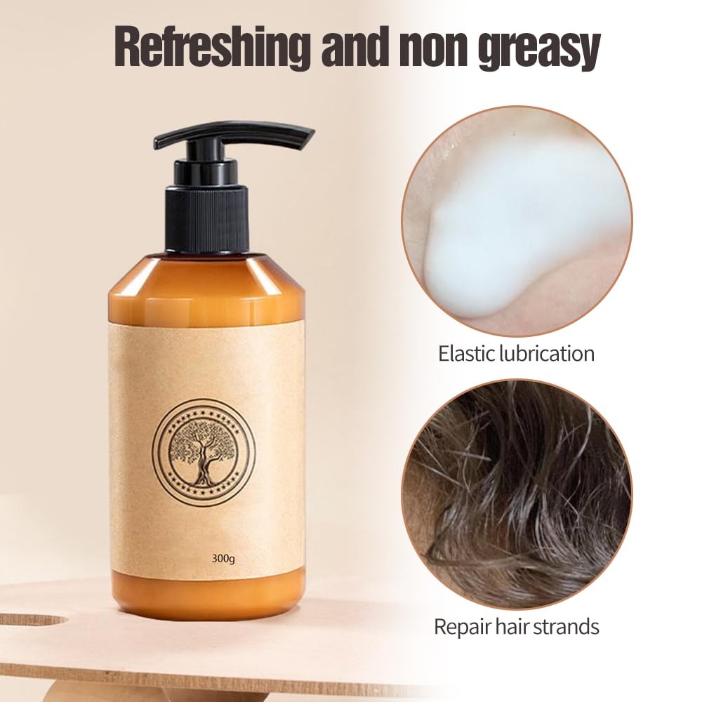 💆‍♀️💧 Marokkanische Styling-Creme für Volumen & Elastizität 👩‍🦰✨ definierte Locken & seidig-glattes Haar, repariert trockenes & geschädigtes Haar