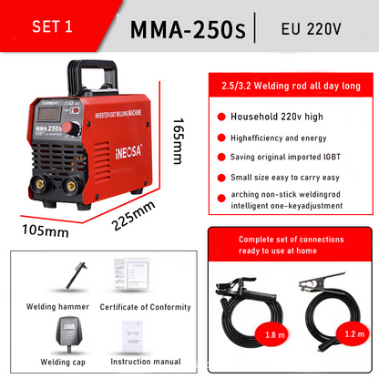 🚀Last Day Special Offer🔥Fully Automatic Cual Voltage Dual-purpose Industrial Grade Solid Copper Welding Machine