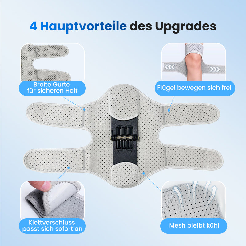 🔥Verstellbarer Booster-Knieschutz – Sommerdeal: Jetzt 60 %!🦵🌞