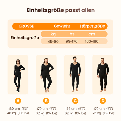 🩲 50% RABATT JETZT! ✨ Nahtlose Elastische Thermounterwäsche - Atmungsaktives Material mit Leichter Stütze für Unsichtbaren Komfort den Ganzen Tag 🌸✨