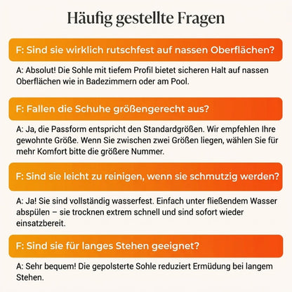 👡 50% RABATT! 💧 Atmungsaktive rutschfeste Clogs – Komfortabel, sicher & ideal für Badezimmer, Pool & Garten 🌿