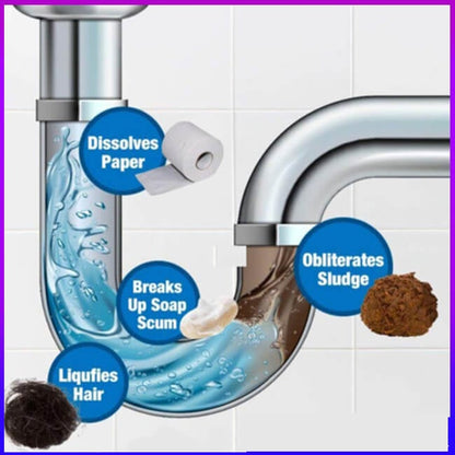 ⌛50 % Rabatt!  2 kaufen, 1 gratis dazu!🔥Spülbecken- und Abflussreiniger✨🚰