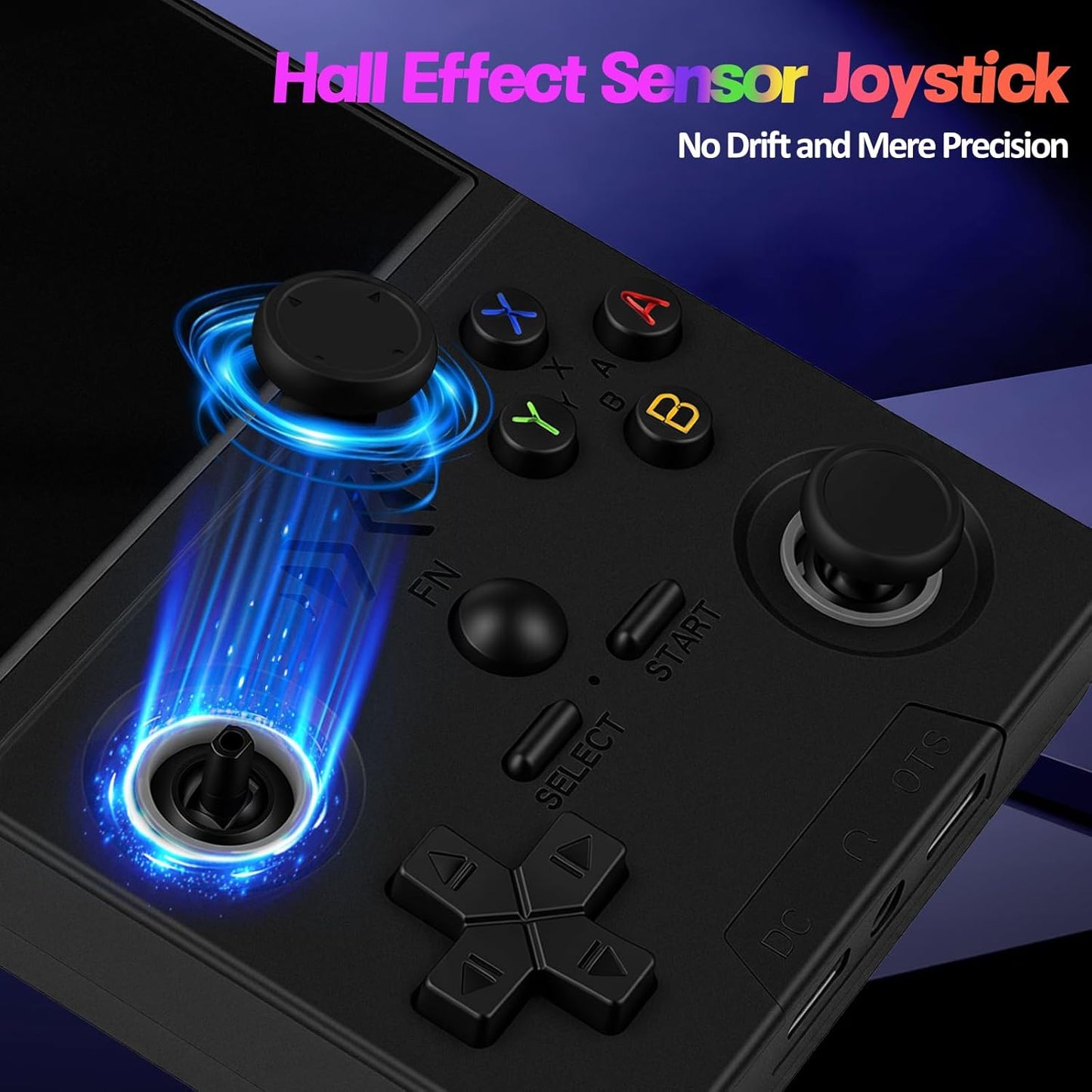 Retro-Handheld 3D-Videospiel-Konsole