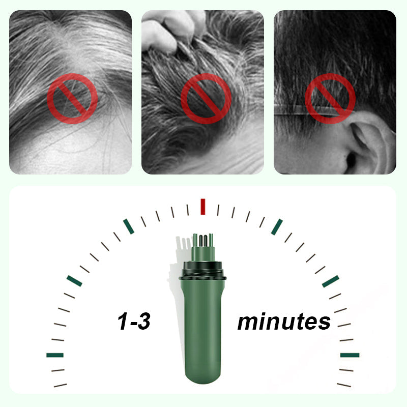 ✨ Anti-Wurzelstift 3-Farben-Menü - 10-Sekunden-Abdeckung mit wasserfester Formel für sofortige Verjüngung 🌟🧴