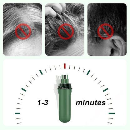 ✨ Anti-Wurzelstift 3-Farben-Menü - 10-Sekunden-Abdeckung mit wasserfester Formel für sofortige Verjüngung 🌟🧴