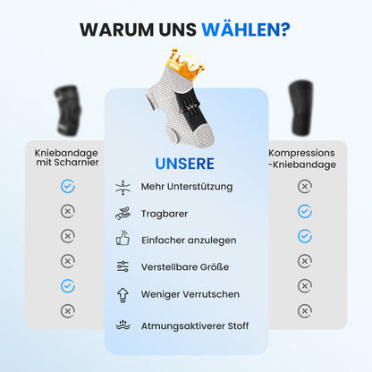 🔥Verstellbarer Booster-Knieschutz – Sommerdeal: Jetzt 60 %!🦵🌞