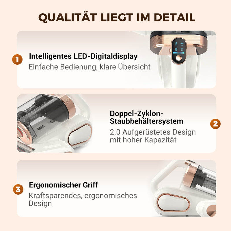 🛏️💨 50% Rabatt – Sakerplus UV-Bettstaubsauger! 💥✨ Mit starker Saugkraft & UV-Licht-Tiefenreinigung für hygienisch frische Matratzen. Jetzt Allergene, Hausstaubmilben & Co. einfach entfernen! ⏳Nur für kurze Zeit!