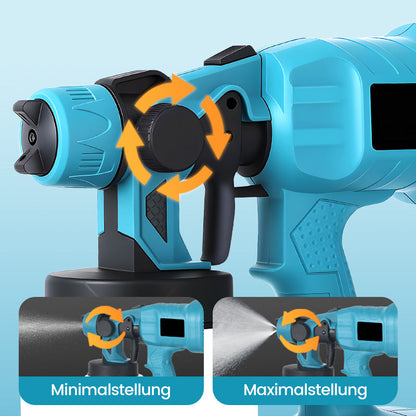 🔥🔥 70 % Rabatt + Gratisversand! 💥 🎨 Kabelloses elektrisches Farbspritzgerät – Schnell, sauber und effizient