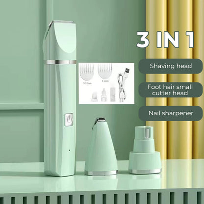 🔥🐾 4-in-1 Haustier-Haarschneider ✂️🧼 – leise, kabellos, sicher für Pfoten & Fell, Überhitzungsschutz, Barthaartrimmen, Krallenpflege – jetzt sparen!