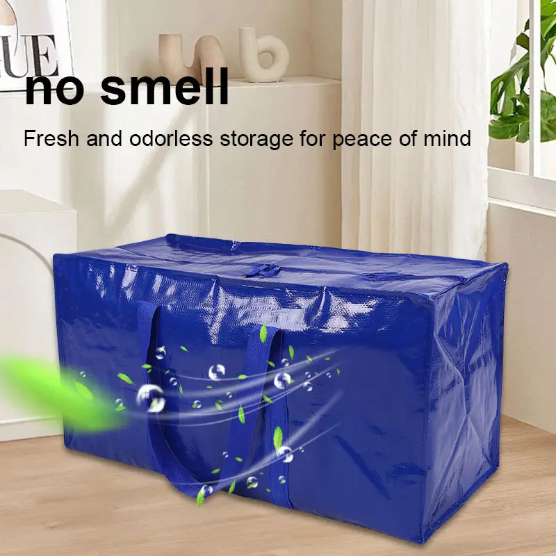 🏠 KAUFE 3, ERHALTE 1 GRATIS! 🛍️ Multifunktionale XL-Aufbewahrungstasche – Strapazierfähig, faltbar & großes Volumen – Ideal für Umzug, Reise & Haushalt ✈️
