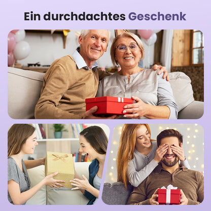 💜Der bequemste Blutkreislauf-Förderer💜Tragbarer Fußmassageroller mit Doppelrollen