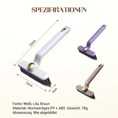 Multifunktionale rotierende Fugenreinigungsbürste