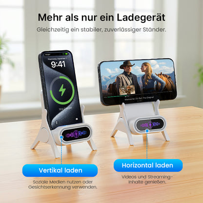 🔥Heißer Verkauf 50 % Rabatt🎁 Multifunktionale kabellose Halterung mit Schnellladegerät für Smartphones