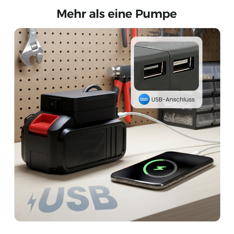 🔋 50% RABATT! ✨Hochleistungs-Öl- und Wasserpumpensatz