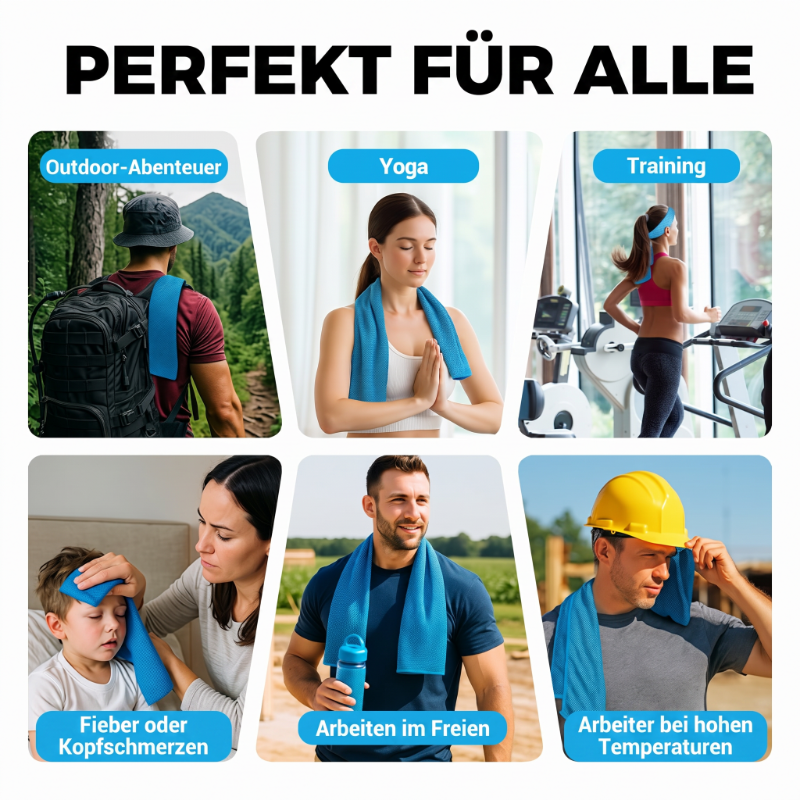 🧊💪 Saugfähige, schnelltrocknende Kühltücher für Fitness – 50% RABATT! Kühlt sofort, trocknet blitzschnell – perfekt für Sport & Outdoor. 🔥🏃