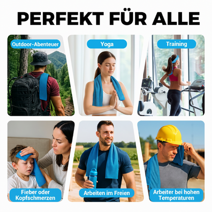 🧊💪 Saugfähige, schnelltrocknende Kühltücher für Fitness – 50% RABATT! Kühlt sofort, trocknet blitzschnell – perfekt für Sport & Outdoor. 🔥🏃