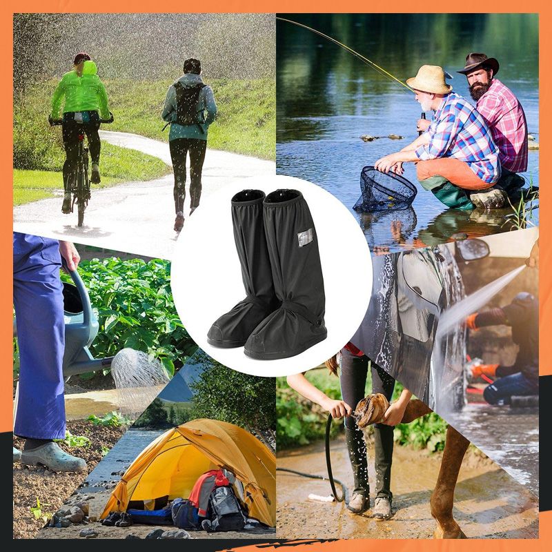 👢☔ Wiederverwendbare Überschuhe – 100% wasserdicht, rutschfest & faltbar – für jeden Einsatz! ✨
