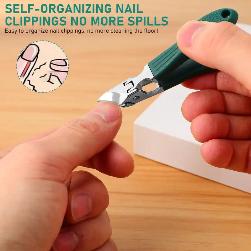 🔥1 kaufen, 1 gratis🔥Nagelknipser mit abgeschrägter Klinge im Adler-Schnabel-Design
