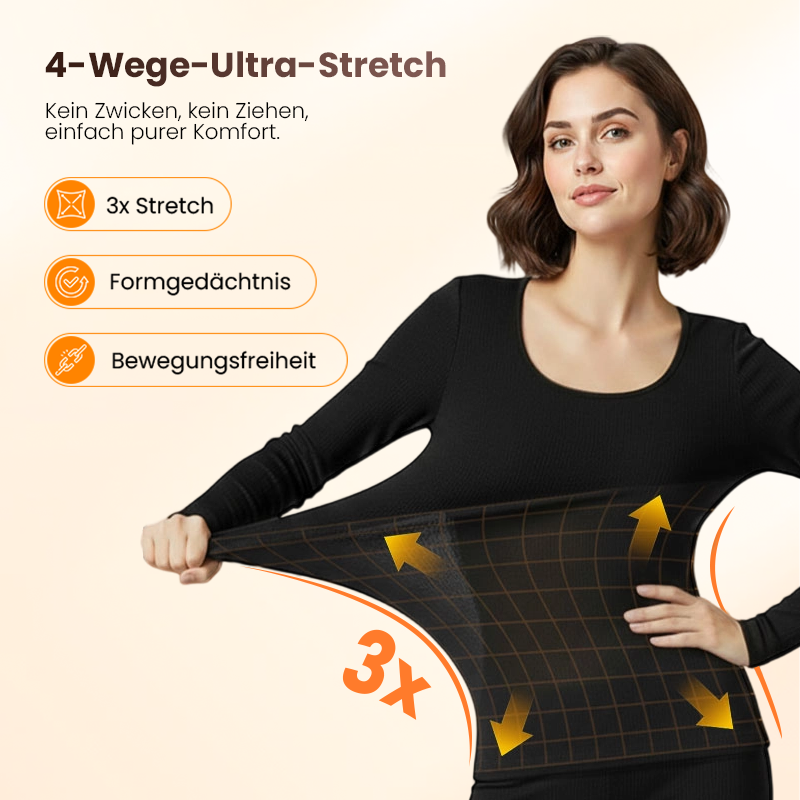 🩲 50% RABATT JETZT! ✨ Nahtlose Elastische Thermounterwäsche - Atmungsaktives Material mit Leichter Stütze für Unsichtbaren Komfort den Ganzen Tag 🌸✨