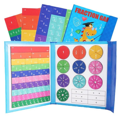 🧩50% RABATT! 🎨 Magnetisches Bruchbuch-Puzzle für Kinder – Lehrreich, Sicher & Förderung der Feinmotorik ✨