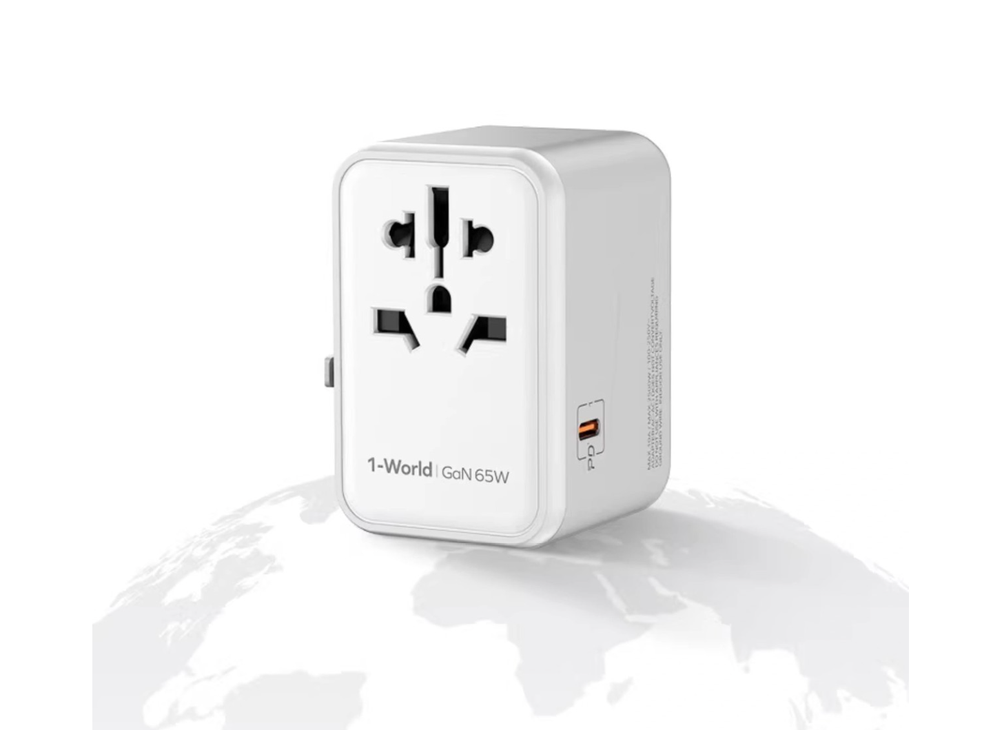 ✈️Internationaler Reise-Schnellladeanschluss 4USB-Port Anti-Single-Plug Smart Chip Global Universal Conversion Plug Travel Assistant🔋