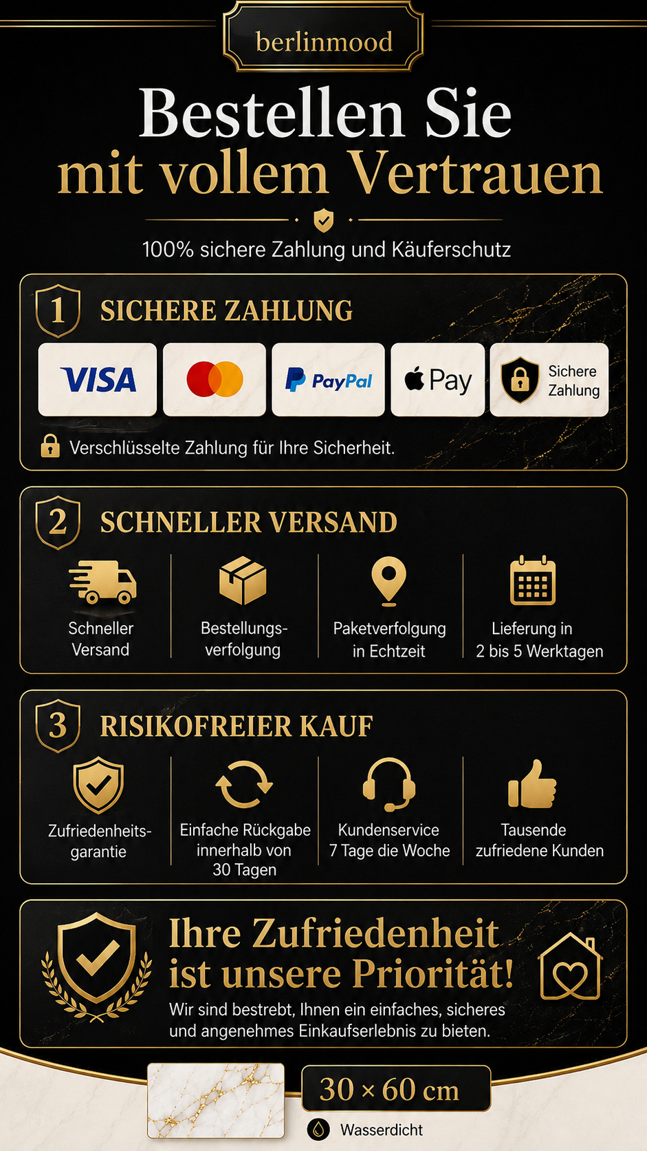 ✨🔥Feuchtigkeitsbeständige Wandaufkleber im Keramikfliesen-Look
