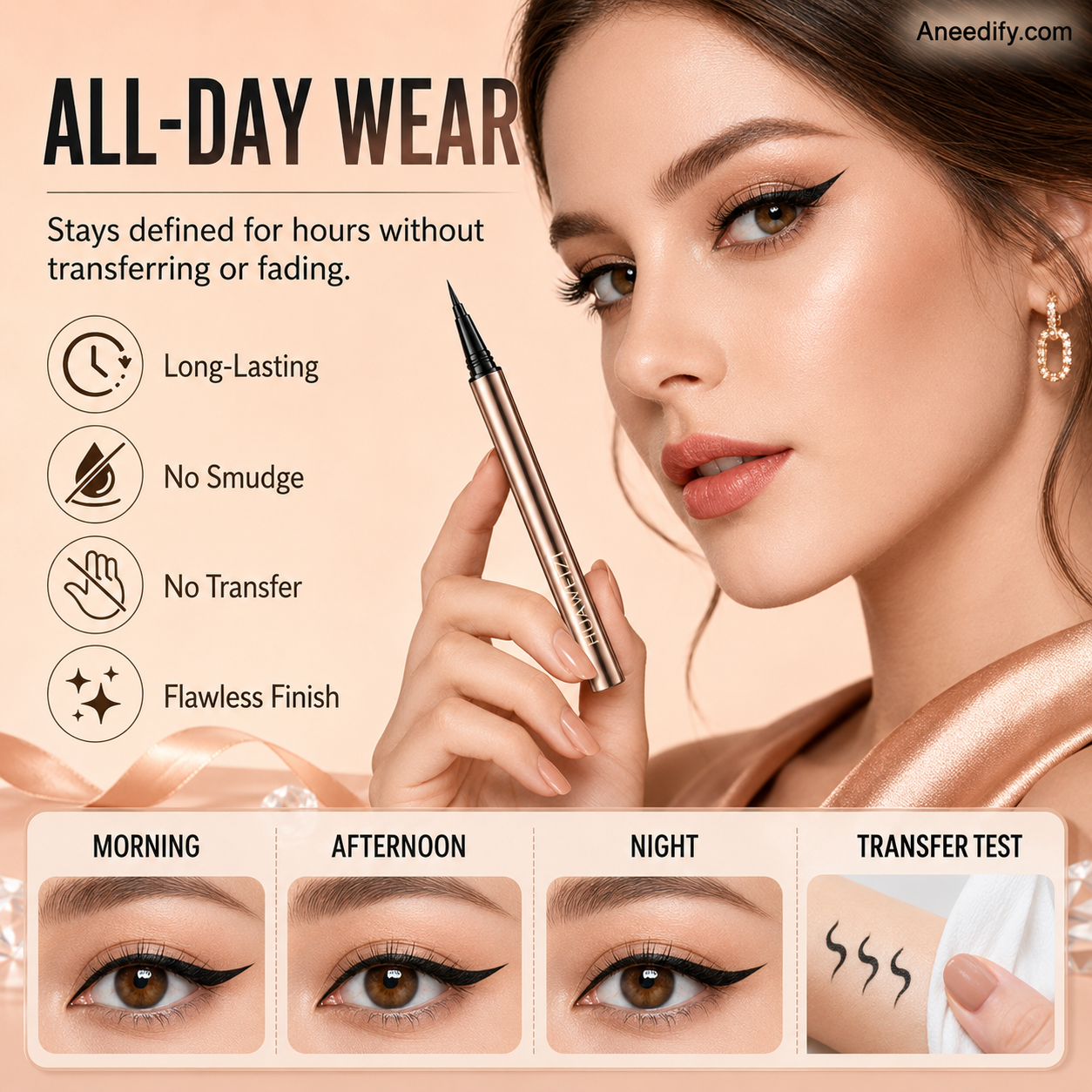 ✨️Der Favorit der Visagisten auf dem roten Teppich – jetzt 50 % reduziert! Wischfester, wasserfester und langanhaltender Eyeliner-Stift
