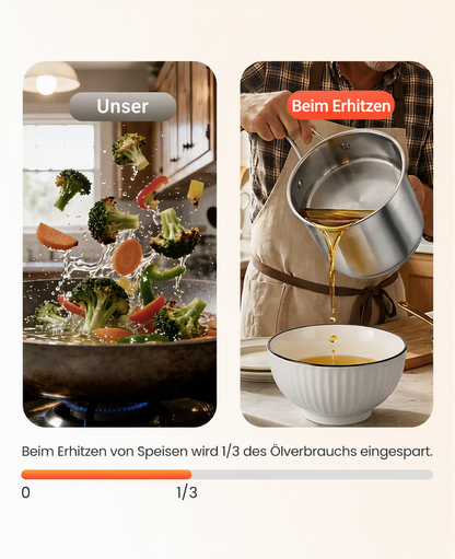 🍳 50% RABATT! 🍟 Multifunktionale Fritteuse aus Edelstahl 304 – Robust, hitzebeständig & vielseitig – Ideal für knuspriges Frittieren zu Hause ✨