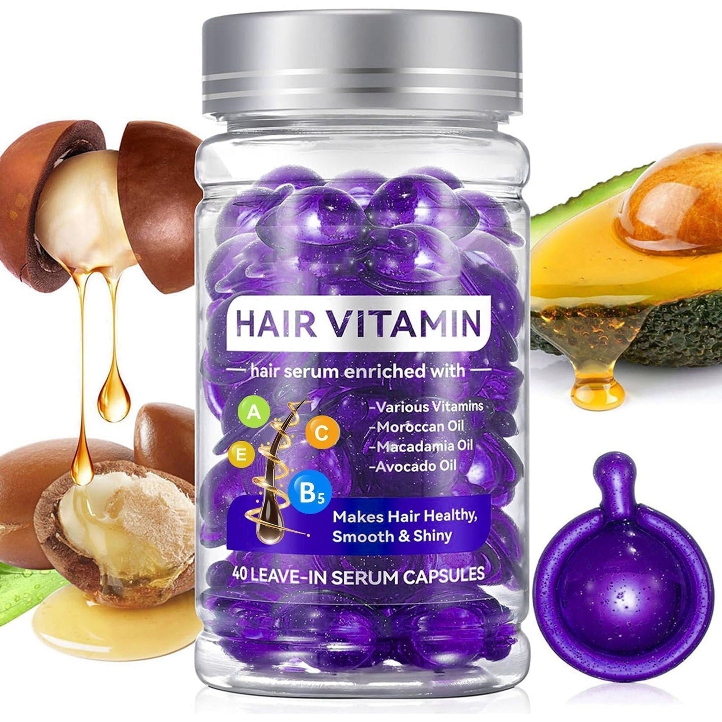 🥳2026 TOPSELLER🥳💞50.000+ verkauft!🌿🧖‍♀️ 50% RABATT! Haar-Pflegeserum mit Arganöl – Vitamin-reich, repariert Schäden, bändigt Frizz & verleiht strahlenden Glanz. Perfekt für die tägliche Pflege. 🎁💆‍♀️