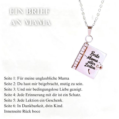 💖 50% RABATT! 📖 Herz-Buch-Halskette – Aufklappbar & besonderes Geschenk ✨