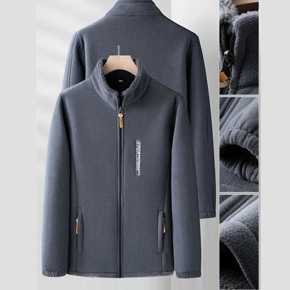 Doppelseitige Fleecejacke Futterjacke