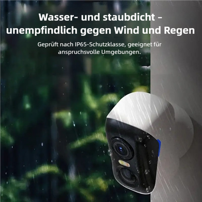🌞 Drahtlose Nachtsichtkamera – Intelligente Sicherheit rund um die Uhr!