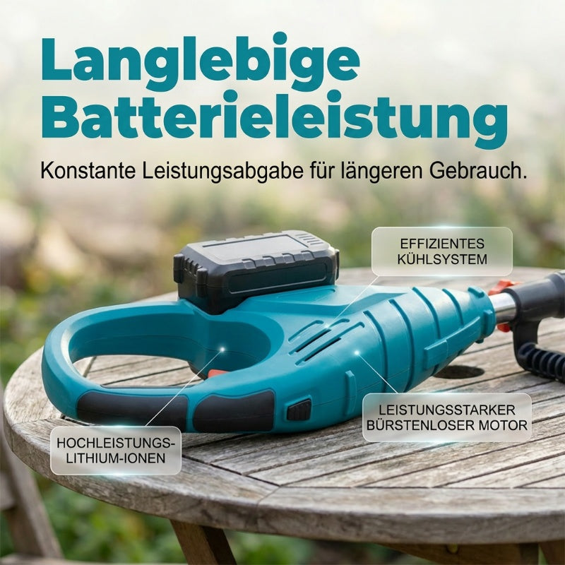🌿59 % RABATT⚡ Akku-Motorhacke | Leistungsstarke Bodenlockerung · Verstellbarer Teleskopstiel · Lange Akkulaufzeit · Robuste Messer · Einfaches Gärtnern