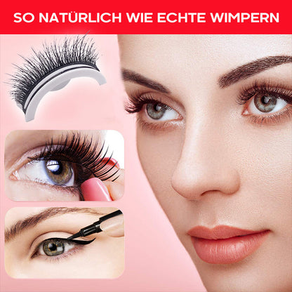 Wiederverwendbare selbstklebende Wimpern🔥1 kaufen 1 gratis